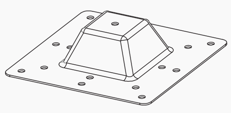Anchor Attachment Plate Detail