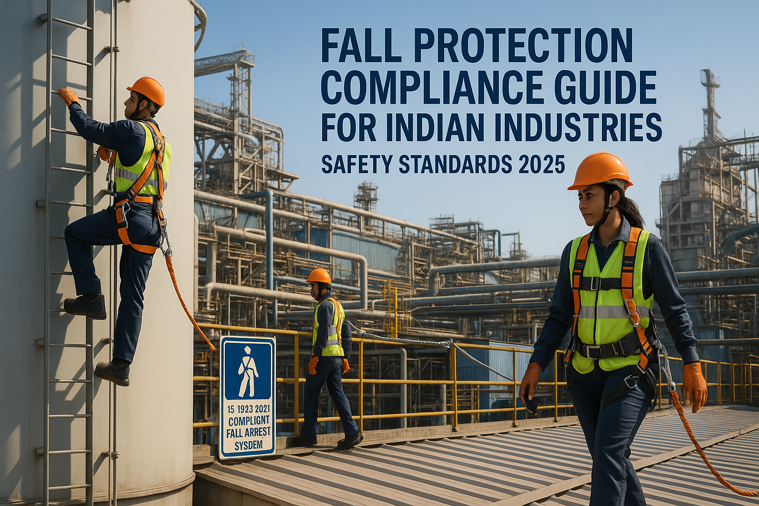 Fall Protection Compliance Guide for Indian Industries - Safety Standards 2025