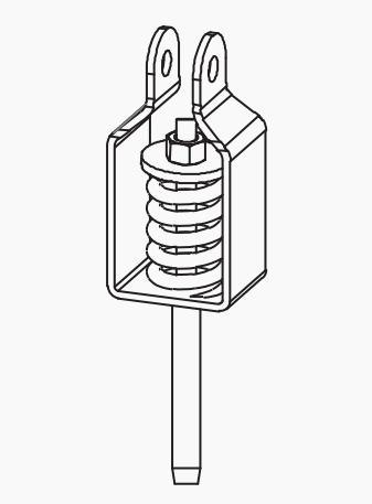Shock Absorber Suspension Detail